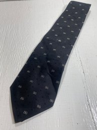 Dolce & Gabbana All Silk Black Signature Men's Neck Tie