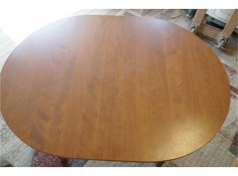 Oval Wooden Table - No Chairs
