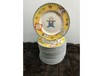 Lot Of 25 Royal Daulton 'Baby Daulton' Luncheon Plates