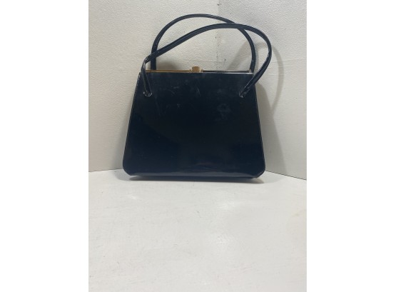 Vintage Macys NYC Leather Handbag