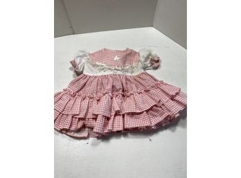 Vintage Lidl Dollys Dolly Parton Newborn 3/6 Month Cowgirl Dress