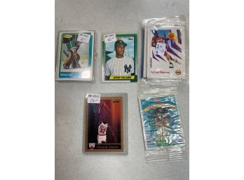 Small Lot Of Sports Cards