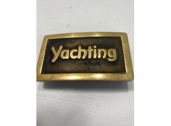Yachting Belt Buckle