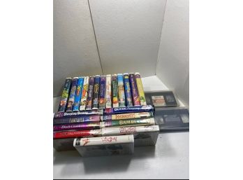 Huge Disney VHS Lot (untested) 24 Movies
