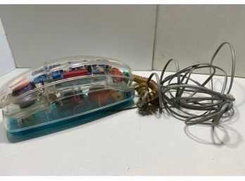 Vintage 90s Clear See Through Bellsouth Telephone