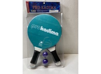 Pro Kadima Paddles With Balls