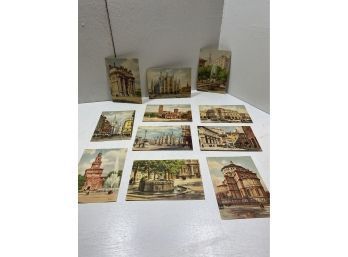 Lot Of 11 Milano Vintage Post Cards