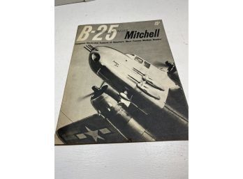 B-25 North American Mitchell Illustarted Analysis Pamphlet