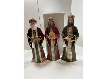 Mikasa Tin Three Kings Figures