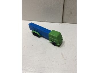 Made In Austria Vintage Blue And Green Semi Truck Pez