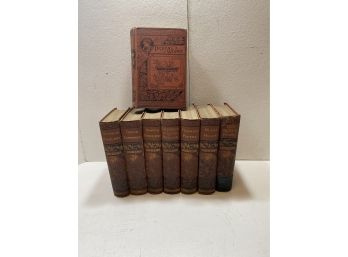 Dickens Works Illustrated Belford Clarke Book Lot Of 8 Books Early 1900s