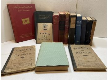 Huge Lot Of 16 Stories/books From The 1800's-early 1900's First Printings,hymnals,and More