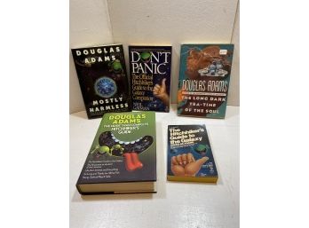 A Hitchhikers Guide To The Galaxy Set Of 9 Books