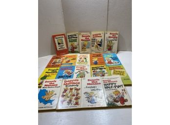 Vintage Dennis The Menace Lot Of 19 Books From 50s-70s