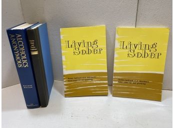 AA And Sober Living Lot Of 4 Books