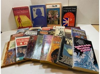 Lot Of 24 Science Fiction Books From The 60s