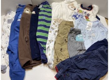 13 Pieces Of 3-6 Month Baby Boy Clothes Sweater,pants And More! #13