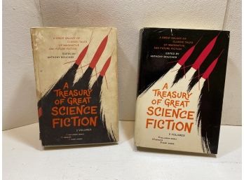 A Treasury Of Great Science Fiction Novels 1959 Volumes 1 And 2
