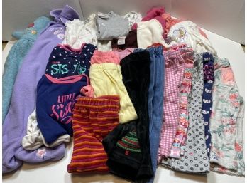 Large 25 Piece Lot Of Baby Girl 6-9 Month Clothes Onesies,sleepers,and More! #5