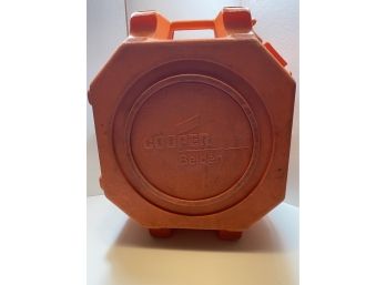 Cooper Belden Orange Hard Plastic Cable/wire Case