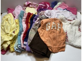 Large 28 Piece Lot Of 6-9 Month Baby Girl Clothes Onesies,sweaters And More! #3