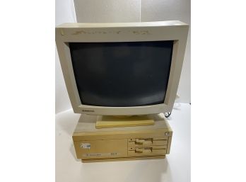 Memorex Telex Monitor And Commodore PC/10 PC/20 Computer