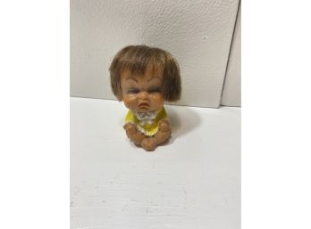 Vintage Crying Moodie Cutie Doll Made In Korea