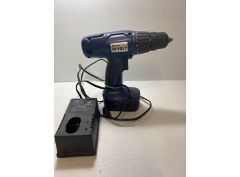 Superex 18v Cordless Drill With Charger And Battery Tested And Works!