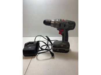 Master Mechanic Model 134453 Cordless Drill With Charger And Batter Tested And Works!