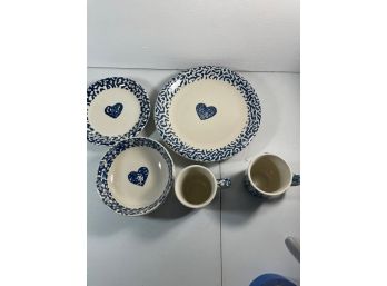 Folk Craft By Tienshang - Hearts Set