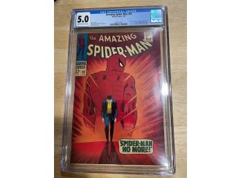 The Amazing Spider-Man #50 First Print CGC 5.0