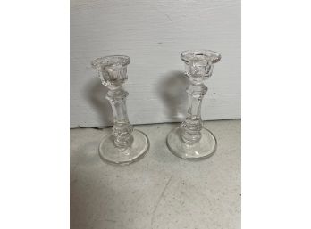 2 Mini Taper Candle Holders