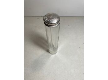 Sterling Silver Monogrammed 'M' Vanity Bottle