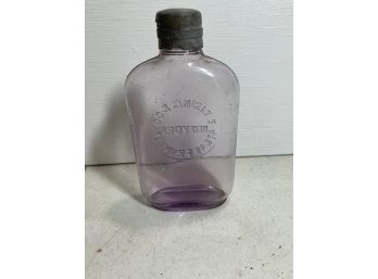 E. Eising & Co Tinted Purple Bottle