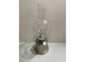 Internation Pewter Oil Lamp
