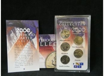 3 Statehood Quarter Collection Sets  2000 , 2001 ,  2002