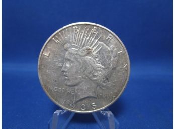 1935 S San Fransisco Silver Peace Dollar XF
