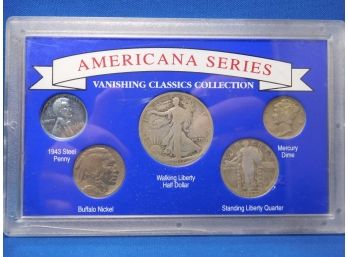 US Silver 5 Coin Americana Set