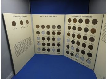 Flying Eagle & Indian Head Cent Collection 3 Flying Eagle Cents 44 Indian Head Cents 47 Coins Total
