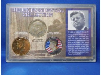JfK 3 Coin Presidential Coin Collection
