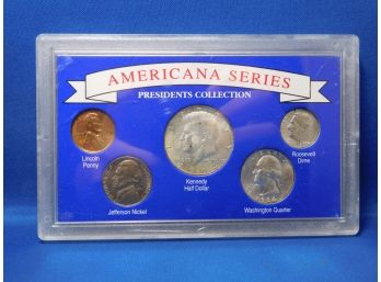 1964 US Silver 5 Coin Americana Set