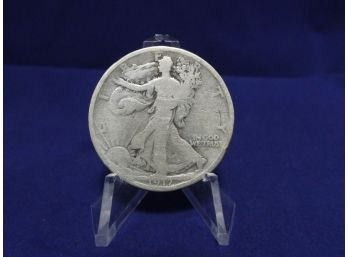 1917 S San Francisco  Walking Liberty Silver Half Dollar Reverse Mint Mark
