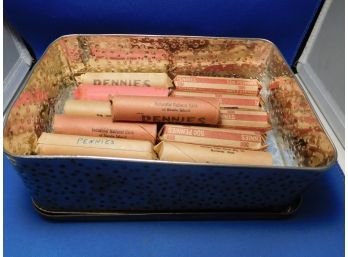 Lot Of 13 US Lincoln Wheat Cent Rolls