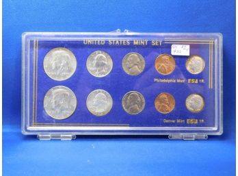 1964 P&D US Silver Uncirculated Set 10 Coins