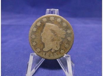1822 Coronet Head Large Cent
