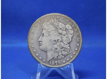 1879 S San Francisco  Feathers Morgan Silver Dollar