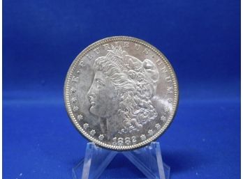 1882 S San Francisco  Feathers Morgan Silver Dollar