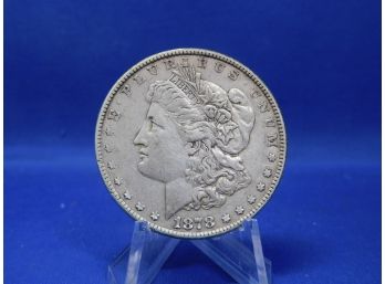 1878 7 Tail Feathers Morgan Silver Dollar