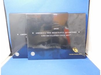 2010 America The Beautiful Quarters Uncirculated Coin Set