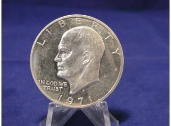 1971 S San Fransisco 40 Silver Proof Eisenhower Dollar